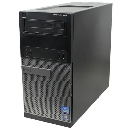 [DLOP390MT-i5-2400] Renewed Dell OptiPlex 390 Mini Tower Desktop PC Intel Core i5 2nd Gen Windows 10 With 90 Days Warranty